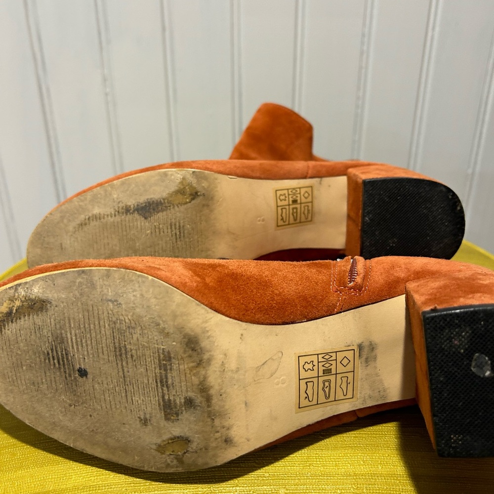 Mod Suede Booties - Picture 4 of 4